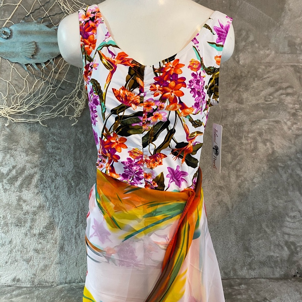 NWT Island Pearls One Piece Swimsuit